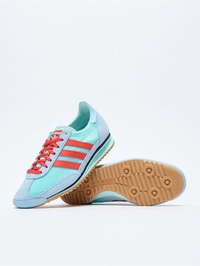 Adidas Originals - SL 72 W (Semi Flash Aqua/Bright Red/Clear Sky) Size 8
